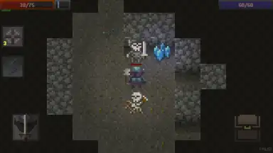 Capture d'écran de Caves Roguelike 4