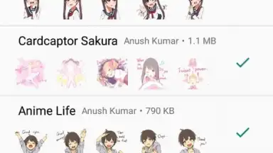 Capture d'écran de Otaku Nadu Sticker Pack 6