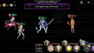 Capture d'écran de Symphogear XD UNLIMITED 11