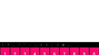 Capture d'écran de Pink Keyboard 15