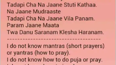 Capture d'écran de Daily Hindu Prayers 8