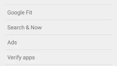 Capture d'écran de Google Play services 20