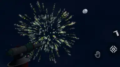 Capture d'écran de Fireworks Simulator 3D 4