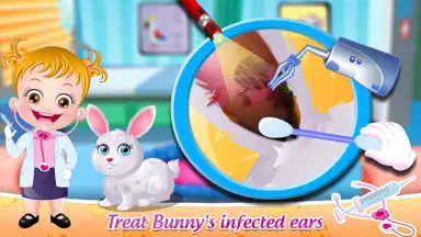 Capture d'écran de Baby Hazel Pet Doctor 11