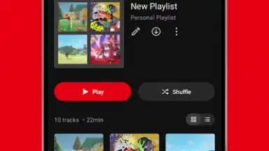 Capture d'écran de Nintendo Music 7