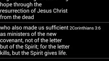 Capture d'écran de Bible Quotes 5