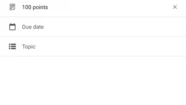 Capture d'écran de Google Classroom 3