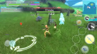 Capture d'écran de Sword Art Online: Integral Factor 9