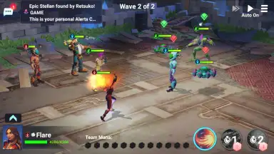 Capture d'écran de Crystalborne: Heroes of Fate 4