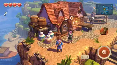Capture d'écran de Oceanhorn 3