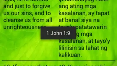 Capture d'écran de Pinoy Bible 1