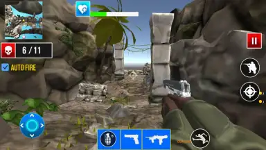 Capture d'écran de Real Commando free shooting games 8