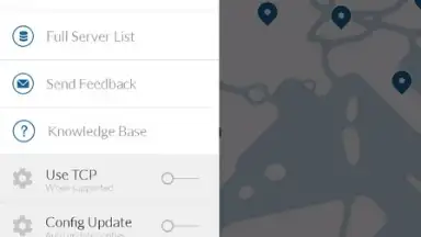 Capture d'écran de NordVPN 5