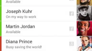 Capture d'écran de Talk.to - Chat for GTalk & FB 1