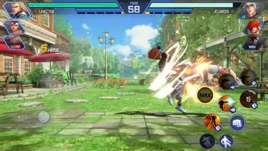 Capture d'écran de The King of Fighters ARENA 7
