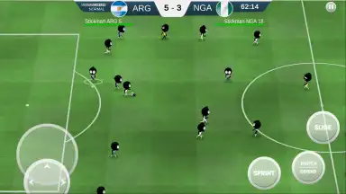 Capture d'écran de Stickman Soccer 2018 9