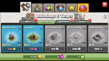 Capture d'écran de Clash of Clans 15