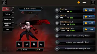 Capture d'écran de IDLE Berserker 7