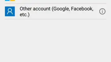 Capture d'écran de Microsoft Authenticator 2