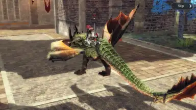 Capture d'écran de GIGA Dragon WAR 14