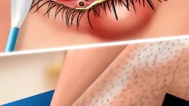 Capture d'écran de ASMR Doctor Makeup Salon games 5