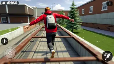 Capture d'écran de Going Up Jump Parkour Rooftop 1