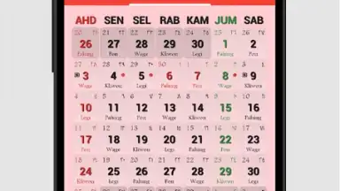 Capture d'écran de Indonesia Calendar 2