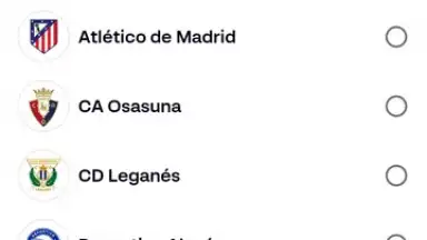 Capture d'écran de LALIGA Official App 11