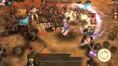 Capture d'écran de Dynasty Warriors Unleashed 5