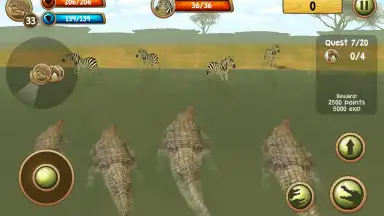 Capture d'écran de Wild Crocodile Simulator 3D 5