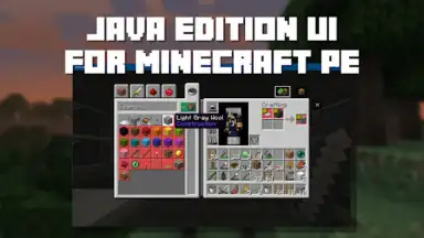 Capture d'écran de Java Edition UI for Minecraft 2