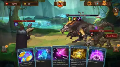 Capture d'écran de Ellrland Tales: Deck Heroes 4