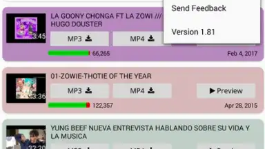 Capture d'écran de YT3 Music Downloader 14