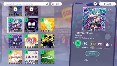 Capture d'écran de Hatsune Miku: Colorful Stage! 14