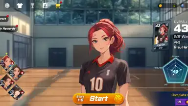 Capture d'écran de Volley Girls: Volleyball SPIKE 3