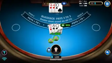 Capture d'écran de BlackJack 21 10