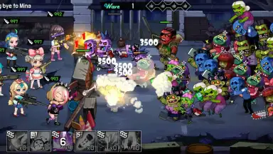 Capture d'écran de Girl's War Z 3