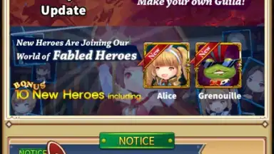Capture d'écran de Fabled Heroes 4