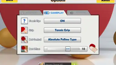 Capture d'écran de Virtual Table Tennis 3