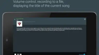 Capture d'écran de Online Radio Yo!Tuner 9