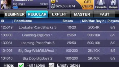 Capture d'écran de Poker Deluxe Pro 3