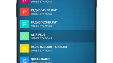 Capture d'écran de Radio Uzbekistan 1
