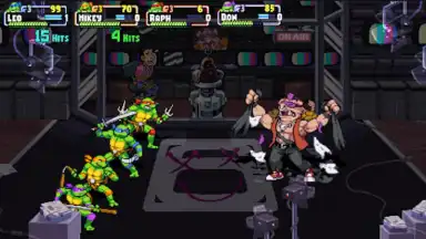 Capture d'écran de TMNT: Shredder's Revenge 2