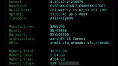 Capture d'écran de Shell 7