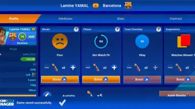 Capture d'écran de Soccer Manager 2026 2
