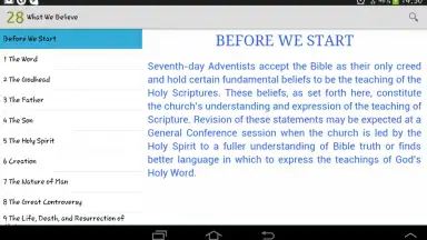 Capture d'écran de What We Believe 3