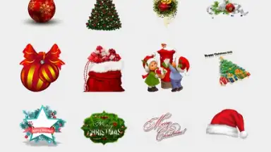 Capture d'écran de Chrismas Stickers | Stickers For WhatsApp 6