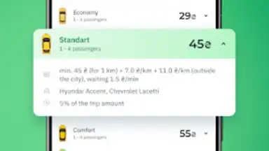 Capture d'écran de OnTaxi 7