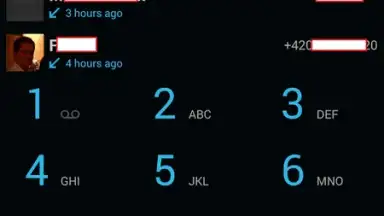 Capture d'écran de KitKat Dialer 4