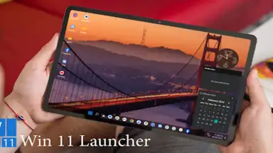 Capture d'écran de Win 11 Launcher 9